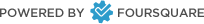 Powered by foursquare